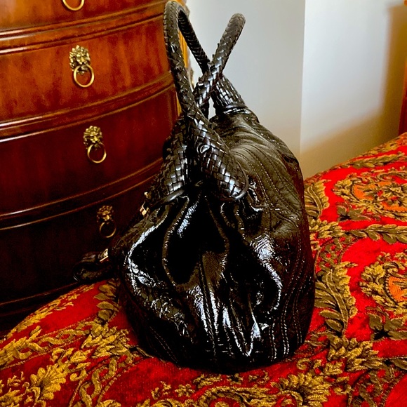 COPY - Black patent leather Fendi spy bag. Excellent condition. Very rare. - Picture 3 of 13